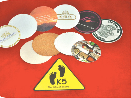 Disposable Products PVH Coaster